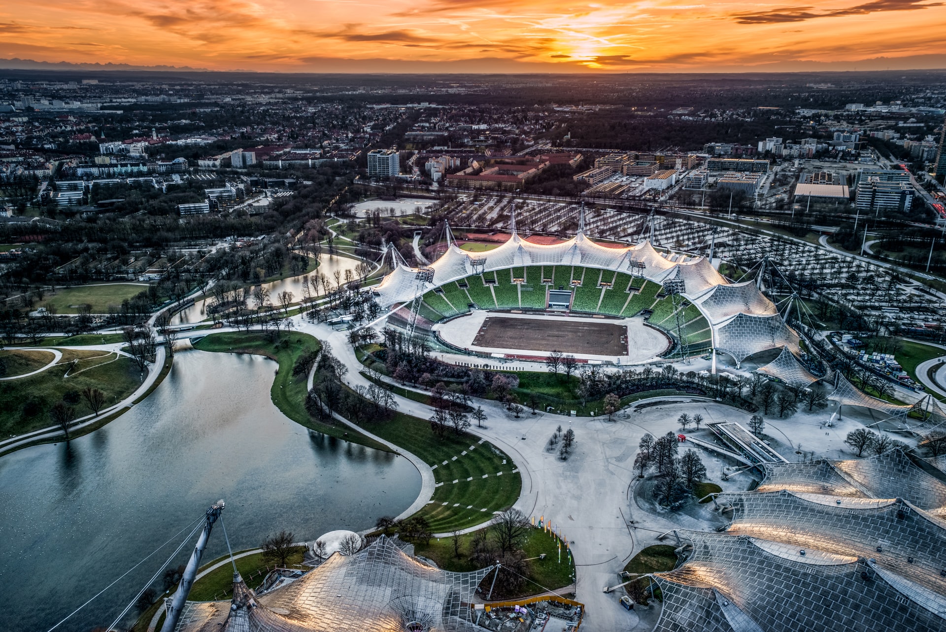 Munich football stadium